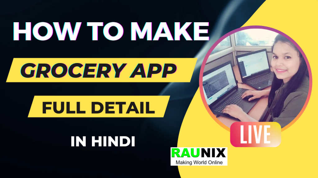 how to make grocery app in bharatpur
