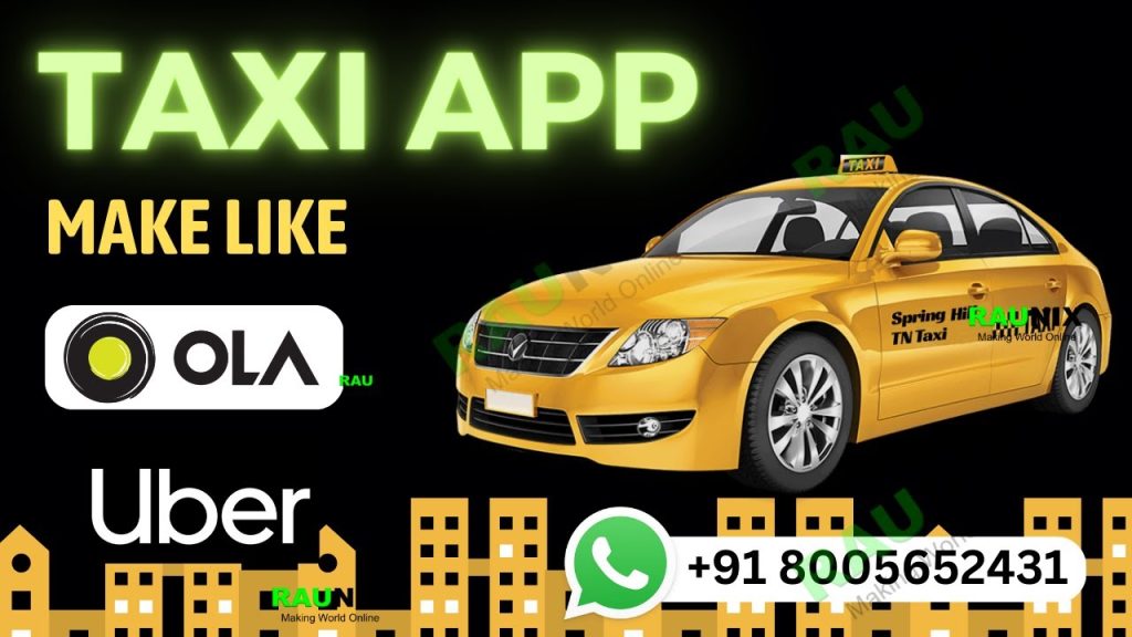Taxi Booking App Like Ola And Uber