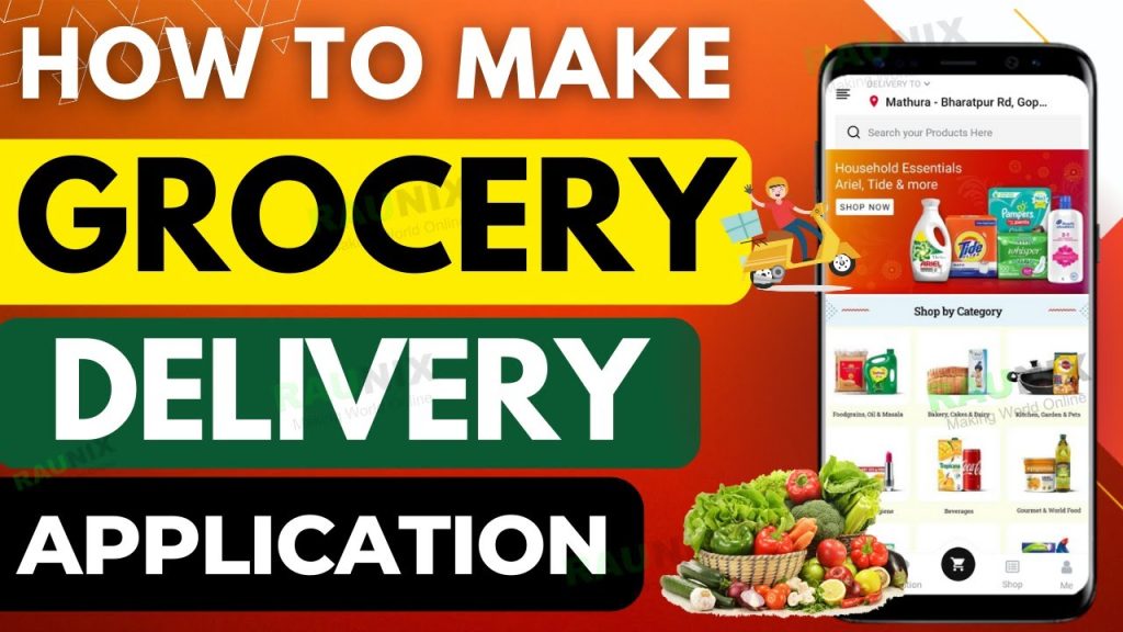 How to make grocery app for free