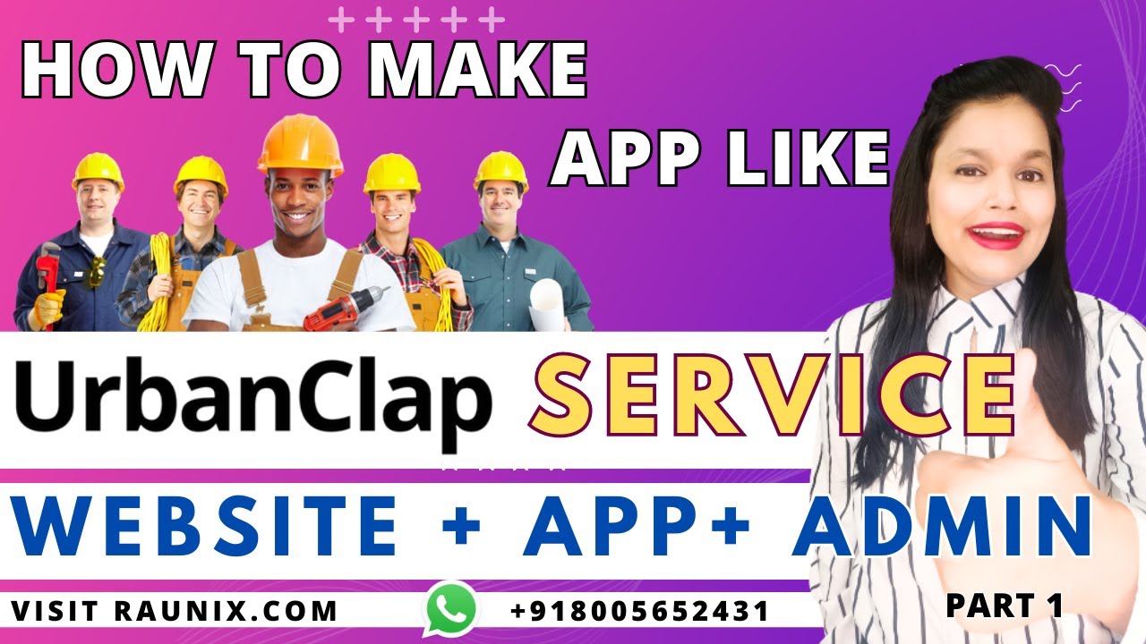 How to make urban clap clone - Raunix Tech Services