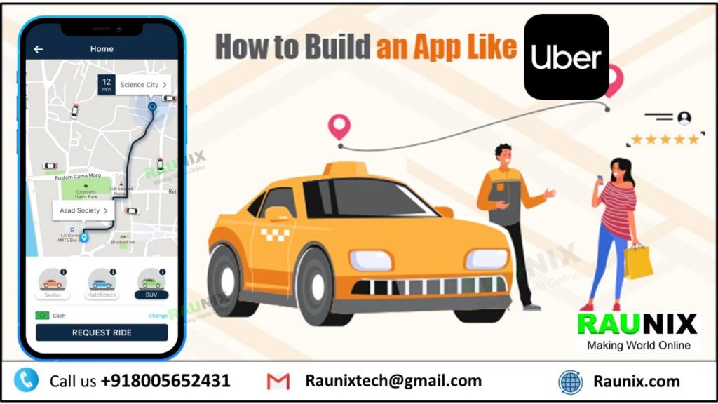 How to make app like ola and uber in delhi