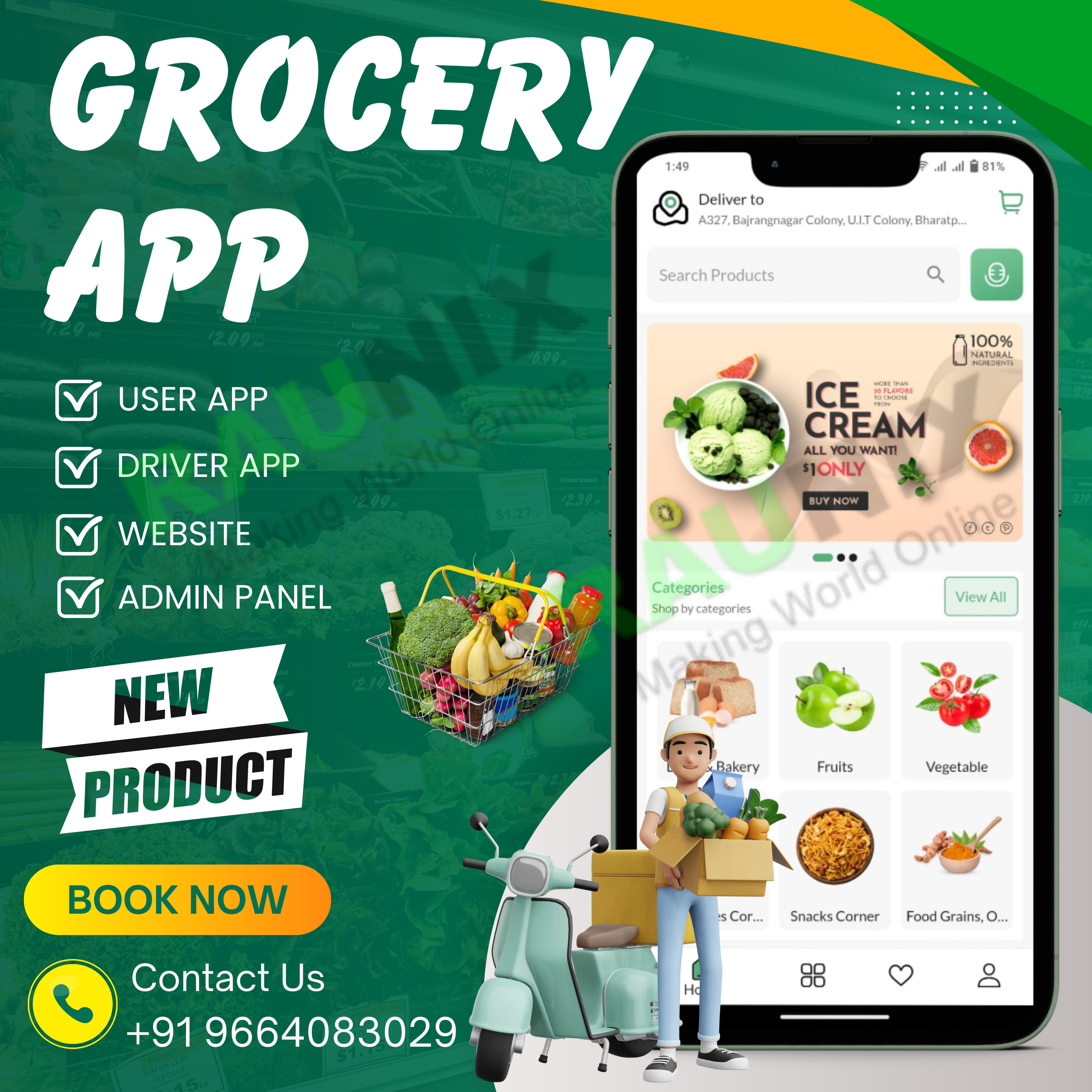 Online Grocery Business