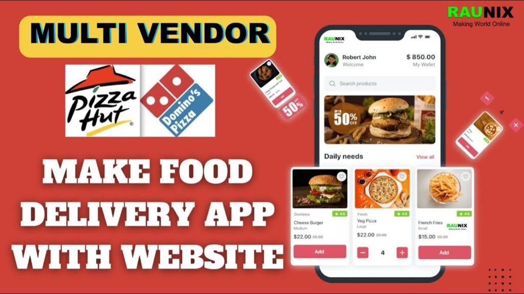 Best food delivery app developer in bharatpur
