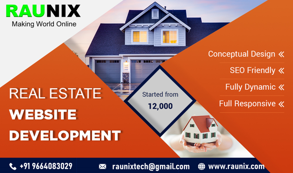 real estate website developer in bharatpur