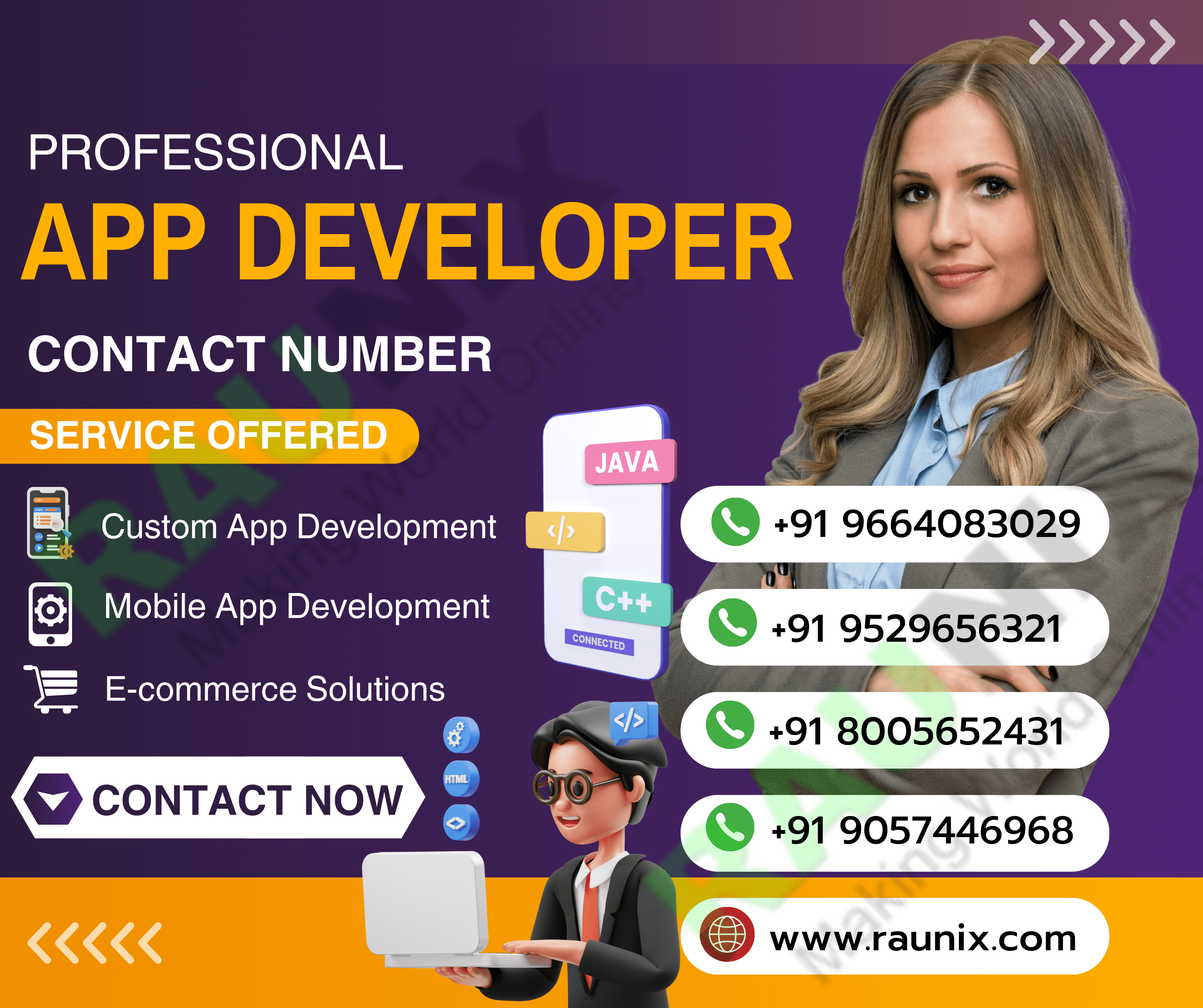 developer mobile number in bharatpur
