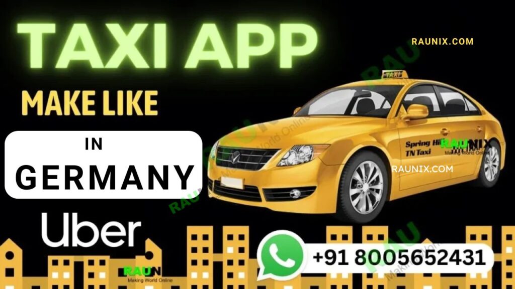 how to make taxi app in germany